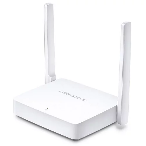 Роутер Mercusys MW301R (MW301R) (MW301R) Маршрутизатор/ N300 Wi-Fi роутер, 1 WAN 10/100 Мбит/с + 2 LAN 10/100 Мбит/с, 2 fixed antennas (MW301R)