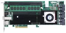 RAID-контроллер Areca ARC-1883ix-24 PCIe 3.0 x8 Full Profile, SAS/ SATA 12G, RAID 0,1,5,6,10,50,60, 28port (6*int SFF8643 + 1*ext SFF8644), Cache 2GB (up to 8GB), RTL {5}
