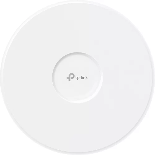 TP-Link EAP783, Трёхдиапазонная точка доступа WiFi 7 BE19000, 2xRJ45 10 Гбит/ с, до 1148 Мбит/ с 2,4 ГГц + до 5760 Мбит/ с 5 ГГц + до 11520 Мбит/ с 6 ГГц, 802.3bt (PoE++) или 12 В, MU-MIMO