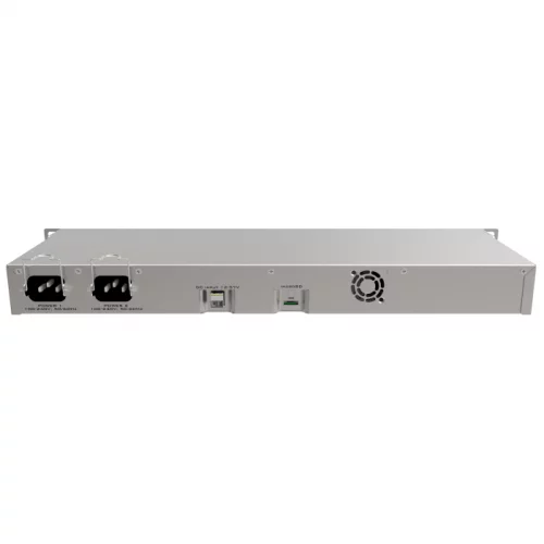 Маршрутизатор/ RB1100AHx4 Dude Edition Powerful 1U rackmount router with 13x Gigabit Ethernet ports, 60GB M.2 drive for Dude database (RB1100DX4) фото 2