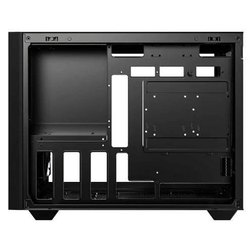 Корпус Case ID-Cooling FLOW 500 AIR Black mATX/win TG/2 fans/Gen2 Type C/CPU180mm/ GPU 403mm/no PSU фото 4