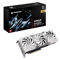 Видеокарта Acer RX9070XT PREDATOR BIFROST WHITE OC 16GB GDDR6 256bit 3xDP HDMI 3FAN RTL (DP.Z4FWW.P02)