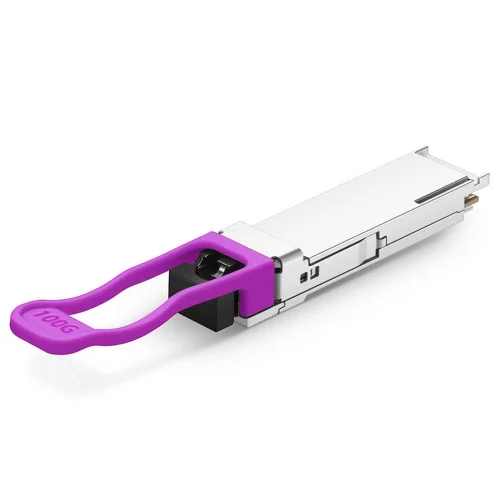 Трансивер CISCO 100G QSFP28 Transceiver 100G ER-Lite, 25km SMF, duplex, LC, 1310nm, G.652, Purple LC, 100m OM4 MMF, QSFP-40/ 100-SRBD= (QSFP-100G-ERL-S)