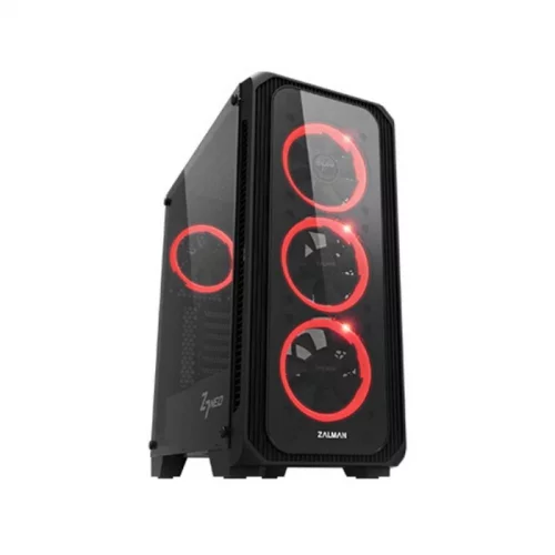 Корпус Zalman Z7 NEO, черный, без БП, ATX, 2x3.5