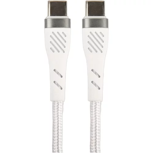 PERFEO Кабель USB C вилка - C вилка, 60W, белый, длина 1 м., POWER (C1104)