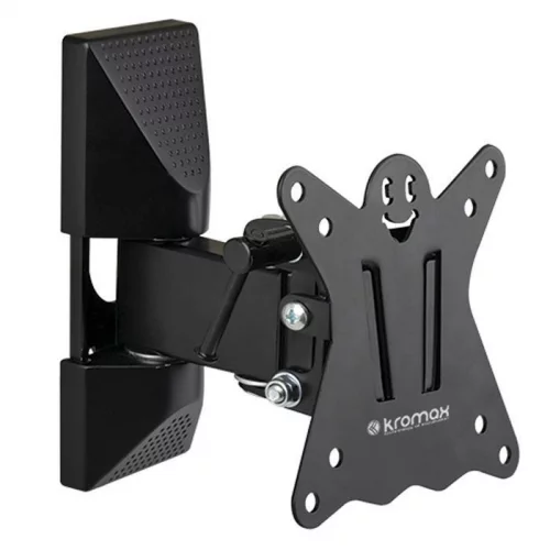 Кронштейн Kromax CASPER-102 черный для TV 10-32, настенный наклонно-поворотный, max VESA 100x100, от стены 55-110 мм (20169)