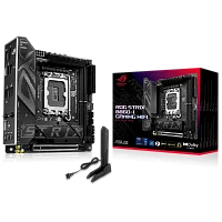 Материнская плата ASUS ROG STRIX B860-I GAMING WIFI LGA1851 mini-ITX 2xDDR5 PCIEx16 2xM.2 Thunderbolt USB-C DP HDMI 2.5GLAN Wi-Fi 7 (90MB1JB0-M0EAY0)
