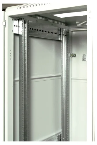 Шкаф телекоммуникационный напольный 42U (600x800) дверь стекло (3 места) (ШТК-М-42.6.8-1ААА) фото 3