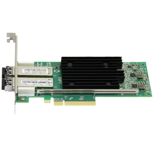 Сетевой адаптер Qlogic QLE2772-SR-SP 32Gb/ s FC HBA, 2-port, PCIe v4.0 x8, LowProfile, LC SR MMF, В комплекте две планки (LP + FH)