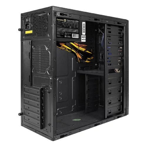 Exegate EX272729RUS Корпус MiditowerXP-330U Black, ATX, , 2*USB+2*USB3.0, Audio фото 2