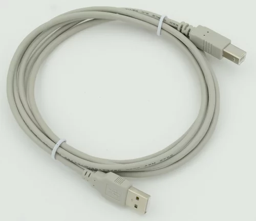 Кабель USB A(m) USB B(m) 1.8м (218998) серый