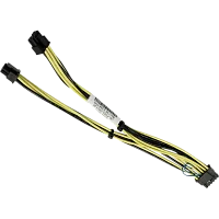 Кабель/ Supermicro 12VHPWR (2x6)+4S to 8-Pin (2X4) 30cm Power Cable (CBL-PWEX-0962Y-30)