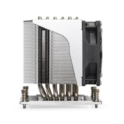 Exegate EX293437RUS Кулер ExeGate ESNK-P0064AP4.PWM.4U.SP3.Cu (Al+Cu, 4U, 6 тепл. трубок, LGA SP3, TDP 280W, PWM, 1900-3800RPM, 2 ball bearing, 4pin, 44db, 730г, на винтах, с термопастой, Retail box) фото 4