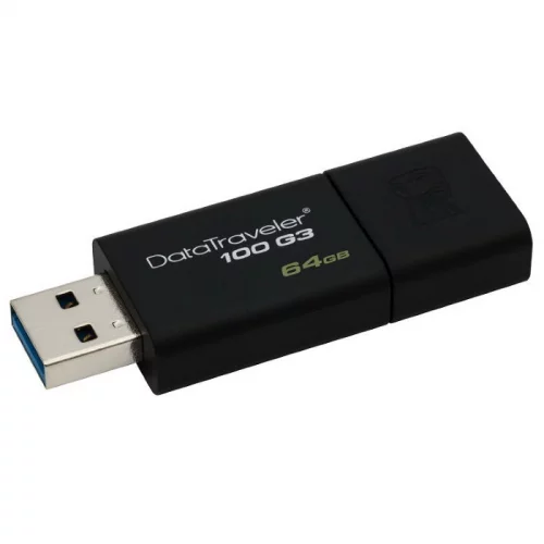 Флеш накопитель 64GB Kingston DataTraveler Traveler 100 G3, USB 3.0, 3х64GB (DT100G3/64GB-3P) фото 2