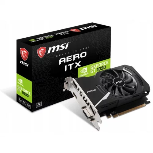 Видеокарта MSI GeForce GT 1030 AERO ITX OC (GT 1030 AERO ITX 2GD4 OC) (GT 1030 AERO ITX 2GD4 OC) Видеокарта MSI GeForce GT 1030 AERO ITX OC 2 Гб (GT 1030 AERO ITX 2GD4 OC) фото 3