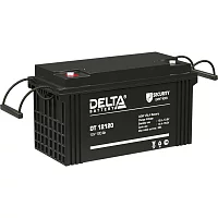 Батарея DELTA серия DT, DT 12120, напряжение 12В, емкость 120Ач (разряд 20 часов), макс. ток разряда (5 сек.) 1000А, макс. ток заряда 36А, свинцово-кислотная типа AGM, клеммы под болт М8, ДxШxВ 410х176х224мм., вес 32кг., срок службы 7-10 лет./ Battery DE
