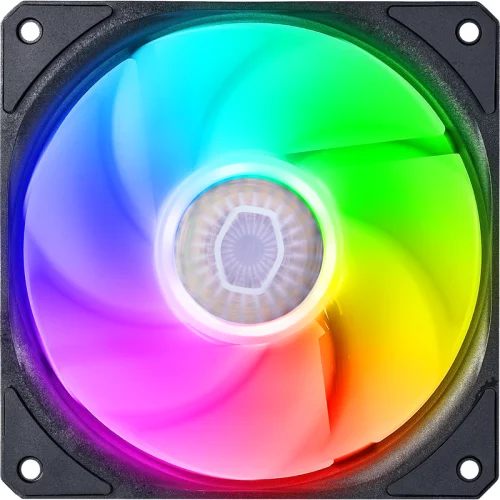 Кулер для корпуса 1 Ватт/ Cooler Master SickleFlow 120 ARGB Reverse Edition Fan (4-Pin PWM, 3-Pin ARGB connector), 120mm