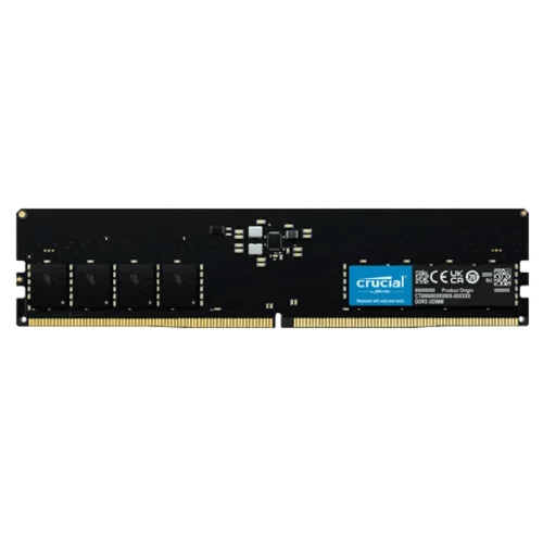 Модуль памяти Crucial 16GB DDR5 5600 UDIMM CT16G56C46U5 CL46, 1.1V,