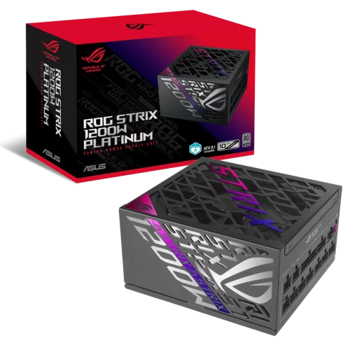 Блок питания ПК ASUS ROG-STRIX-1200P-GAMING (90YE00W0-B0NA00)