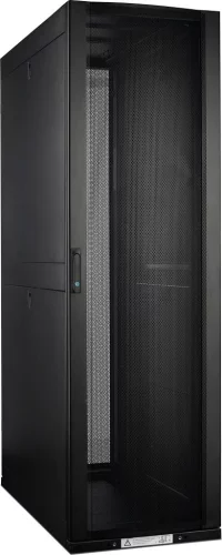 Шкаф коммутационный Lanmaster (LAN-DC-CBP4-48UX6X10) напольный 48U 600x1070мм пер.дв.перфор. задн.дв.перфор. 4 бок.пан. 1500кг черный