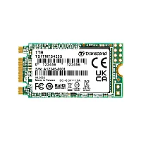 Transcend SSD 425S, 1TB, M.2(22x42mm), SATA3, 3D TLC, R/ W 550/ 500MB/ s, IOPs 55 000/ 72 000, TBW 360, DWPD 0.3 (TS1TMTS425S)