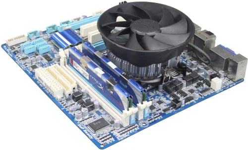 Устройство охлаждения(кулер) Deepcool Gamma Hunter Soc-AM5/ AM4/ 1151/ 1200 черный 3-pin 21dB Al 95W 252gr Ret (GAMMAHUNTER) (DP-MCAL-HT) фото 2