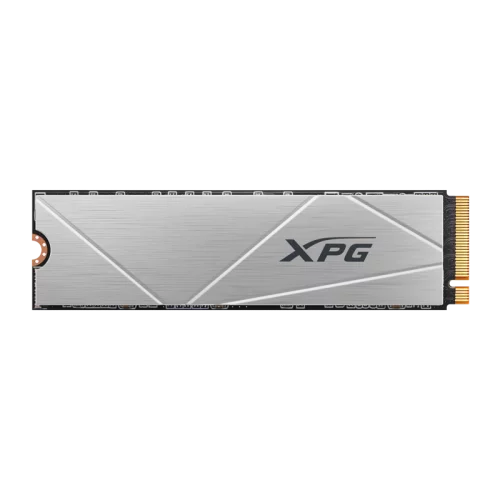 Твердотельный накопитель/ ADATA SSD GAMMIX S60 BLADE, 512GB, M.2(22x80mm), NVMe, PCIe 4.0 x4, 3D NAND, R/W 4700/1700MB/s, IOPs -/-, TBW 110, DWPD 0.12, with HeatSink (5 лет) (AGAMMIXS60-512G-CS)
