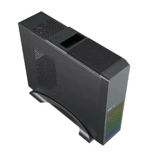 Zircon Корпус Desk MINI 300W (Desktop, Micro-ATX, Черн., 1*USB3.0, 1*Type-C, 1*80мм) фото 3