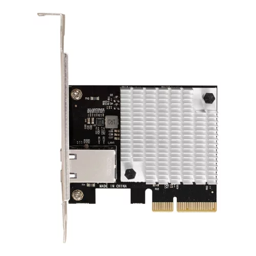 Exegate EX296225RUS Сетевой адаптер ExeGate EXE-107S (PCI-E x4 v3.0, 1xRJ45, UTP 100Mbps/ 1000Mbps/ 2.5Gbps/ 10Gbps Marvell AQC107S) фото 3