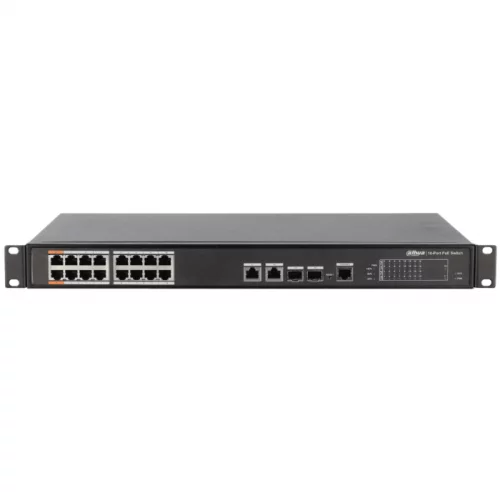 Коммутатор Dahua DH-PFS4218-16ET-190 16x 10/ 100 PoE (DH-PFS4218-16ET-190)