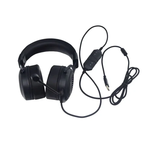 Наушники Raskat Гарнитура Raskat Strike Strike 3U 7.1 Virtual Suround Sound Gaaming Headsets with RGB LED Backlight Speaker: Neodymium Magnet, D=40mm, 32oHm; Microphone: MIC BOM with 6027 microphone; Operation Control: Inline Control with Volumne Control фото 5