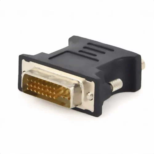 Cablexpert Переходник DVI-VGA, 29M/ 15F, черный, пакет (A-DVI-VGA-BK)
