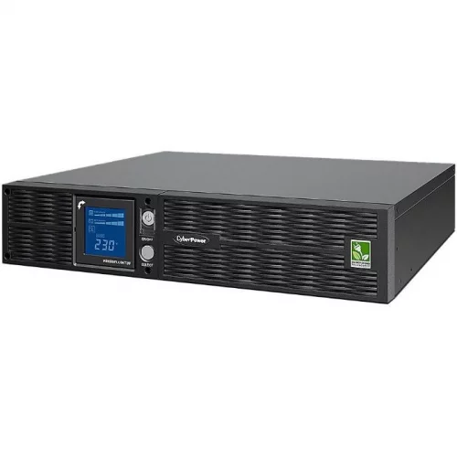 ИБП CyberPower PR1000ELCDRT2UA, Rackmount, Line-Interactive, 1000VA/900W, 8 IEC-320 С13 розеток, USB&Serial, RJ11/RJ45, SNMPslot, LCD дисплей, Black, 0.6х0.5х0.3м., 30.2кг./ UPS Line-Interactive CyberPower PR1000ELCDRT2UA 1000VA/900W USB/RS-232/Dry/EPO/SN