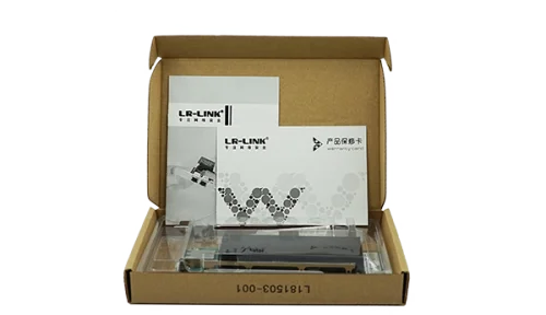 Сетевой адаптер PCIE 10GB FIBER 2SFP+ LREC9812AF-2SFP+ LR-LINK