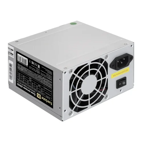 Exegate EX219184RUS-PC Блок питания 450W ExeGate AB450 (ATX, PC, 8cm fan, 24pin, 4pin, 3xSATA, 2xIDE, кабель 220V в комплекте)