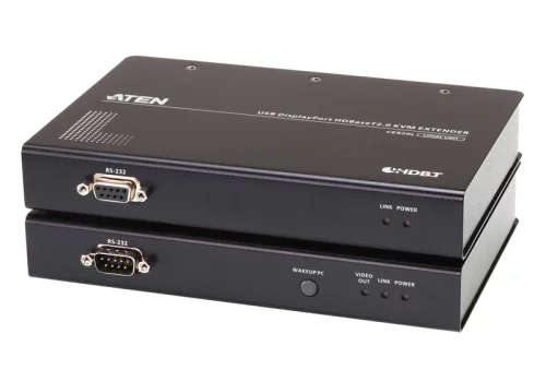 ATEN USB DisplayPort HDBaseT2.0 KVM Extender (4K@100м) (CE920-ATA-G)