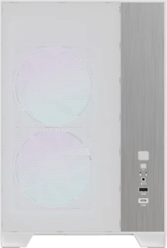 корпус Formula V Line Air Mesh G6 Plus White AR, MATX, Type-C*1, USB3.0*1, FRONT 2x120mm ARGB, REAR 1x120mm ARGB
