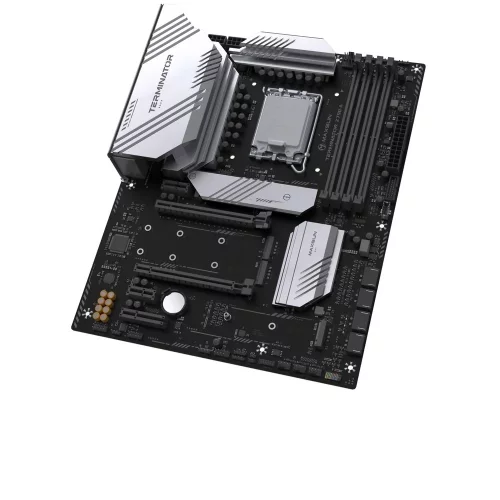 MAXSUN MS-Terminator Z790-A (Socket 1700, ATX, 4*DDR5(192Gb), DP/HDMI, 4*SATA3, 4*M.2, 1xPCI-E x16 /2xPCI-E x4, 1*Type-C, 4*USB 2.0, 4*USB 3.2 , LAN 1*2.5G, RTL) фото 3