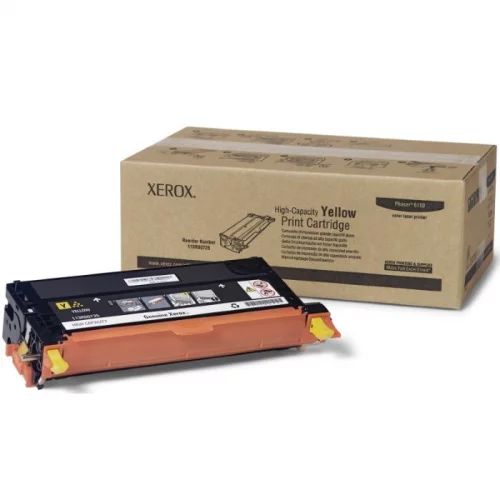 Тонер-картридж Xerox 113R00725 желтый 6000 страниц для Xerox Ph 6180