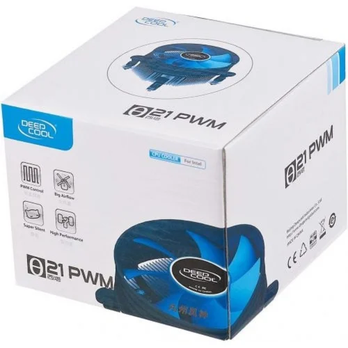 DEEPCOOL THETA 21 PWM 1700 LGA1700 (45шт/ кор, TDP 95W, PWM, FAN 92mm) Color BOX фото 3
