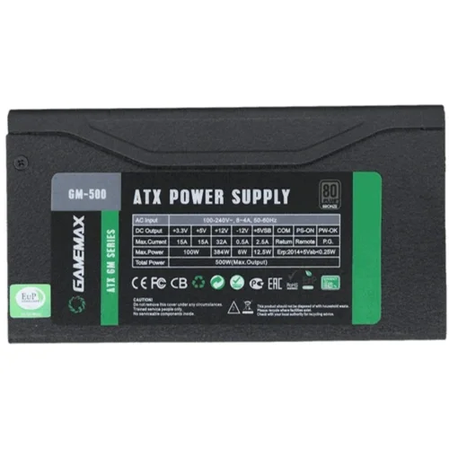 GameMax (GM-500) Блок питания ATX 500W GameMax GM-500 фото 2