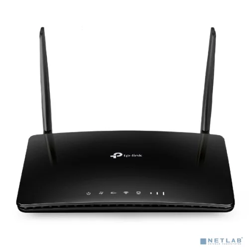 TP-Link Archer MR500, AC1200 Гигабитный Wi-Fi роутер с модемом 300 Мбит/ с, Wi-Fi: до 300 Мбит/ с на 2,4 ГГц + до 867 Мбит/ с на 5 ГГц; 2 антенны, 3 гигабитных порта LAN, 1 гигабитный порт WAN/ LAN