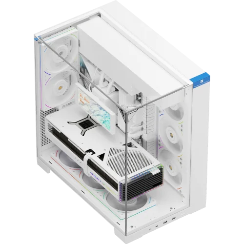 Корпус без блока питания/ Case Thermalright A70, Midi-Tower, TG, no fans, 2xUSB-A 3.0, 1xUSB Type-C, ATX, mATX, mITX White (TR-A70 WHITE)