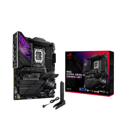 Материнская плата/ MB ASUS INTEL Z890 s1851, 4xDDR5(192GB), 1xPCIe 5.0x16, 1xPCIe 4.0x16, 1xLAN (5GbE), Wi-Fi, BT, 4xSATA 6Gb/s, 7xM.2, 2xThunderbolt 4 (USB-C), 2xUSB-C, 10xUSB 3.2, ATX, 90MB1IM0-M0EAY0
