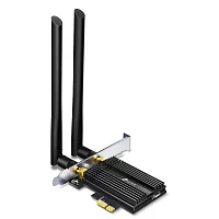 Сетевой адаптер Wi-Fi + Bluetooth TP-Link Archer TX50E AX3000 PCI Express (ант.внеш.несъем.) 2ант.