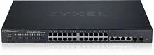 Гибридный Smart L2+ коммутатор Zyxel NebulaFlex XMG1930-30, rack 19", 24xRJ-45: 1/ 2.5G, 4xRJ-45: 1/ 2.5/ 5/ 10G, 2xSFP+, автономное/ облачное управление (XMG1930-30-ZZ0101F)