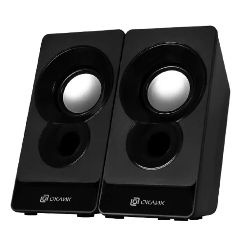 Oklick OK-165 2.0 черный 6Вт фото 2