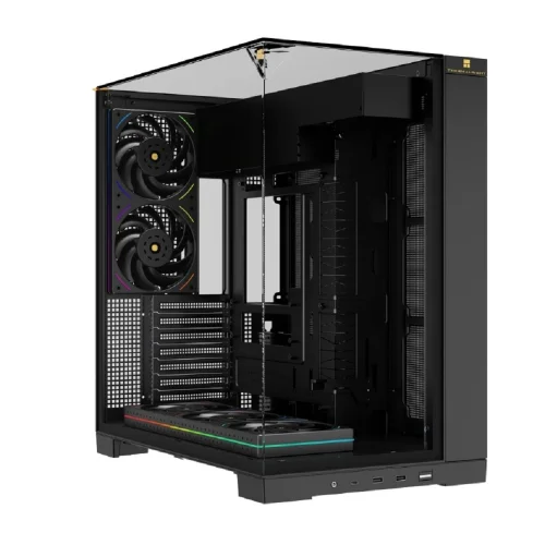 Thermalright Корпус TR-A70 FanUB / Black / TG / TL-UB36R+TL-UB24 PWM Fans / USB TYPE-C / ATX / TRA70FUBB