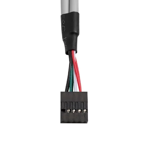Exegate EX298294RUS Планка портов в корпус 2xUSB2.0 ExeGate BrctUSB2-2A (USB 2.0 9pin (IDC 9pin F) --] 2x USB 2.0 Af, кабель 20см) фото 3