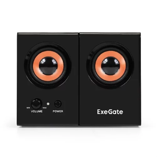 ExeGate Maestro SPS-605 (Активная, питание 220В, 2х3Вт, 30-18000Гц, цвет черный, дерево, разъем для наушников, Color Box) (EX294432RUS) фото 2